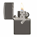 ISQUEIRO ZIPPO ZIPPED BLACK ICE